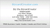 business card style 2