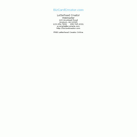 letterhead style 2