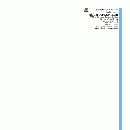 letterhead style 6